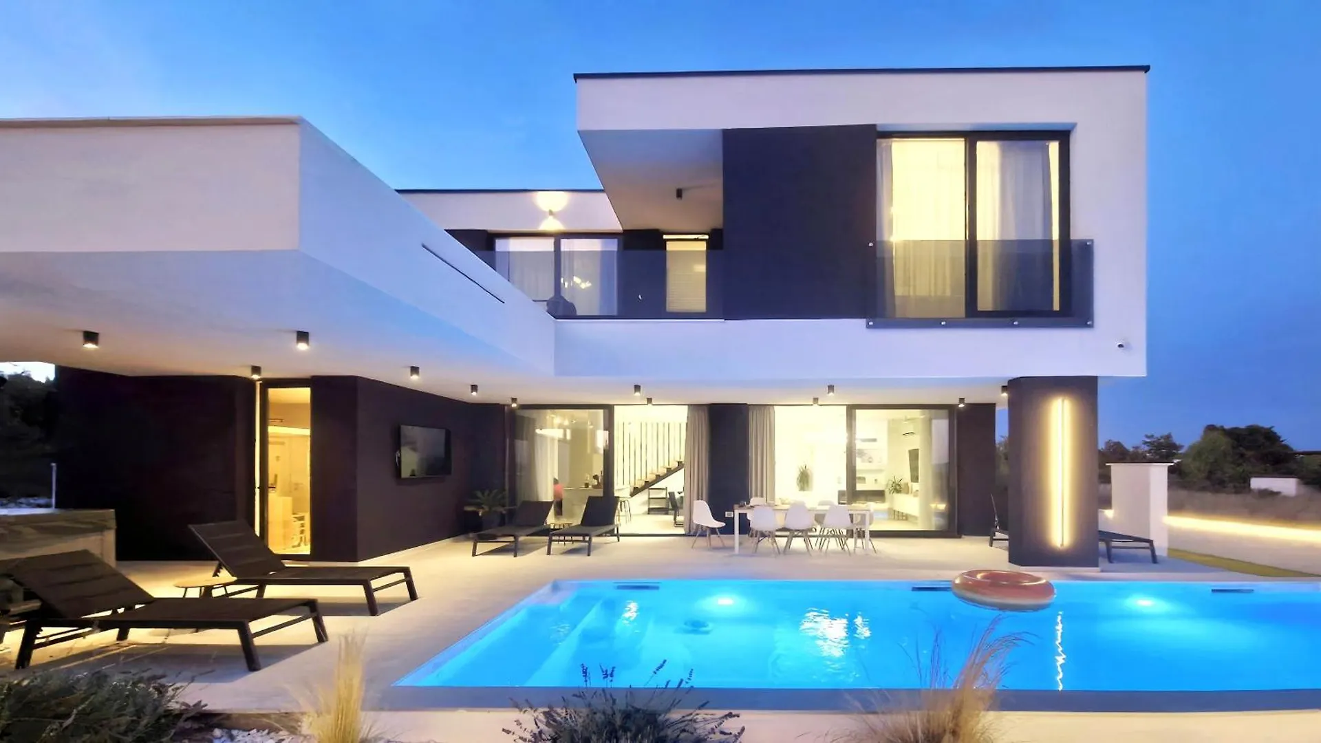 Luxury Villa 1 With Sea View, Sauna And Jacuzzi Kožino