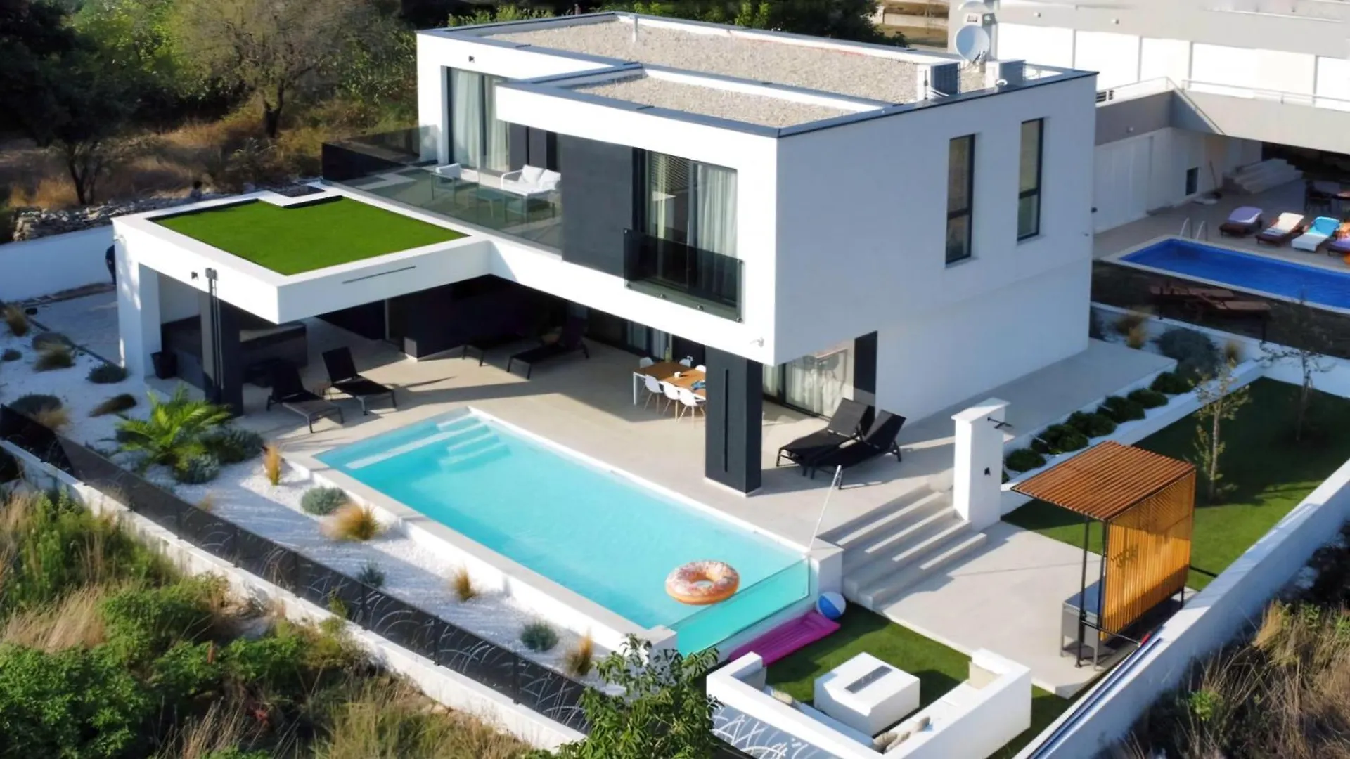 Luxury Villa 1 With Sea View, Sauna And Jacuzzi Kožino