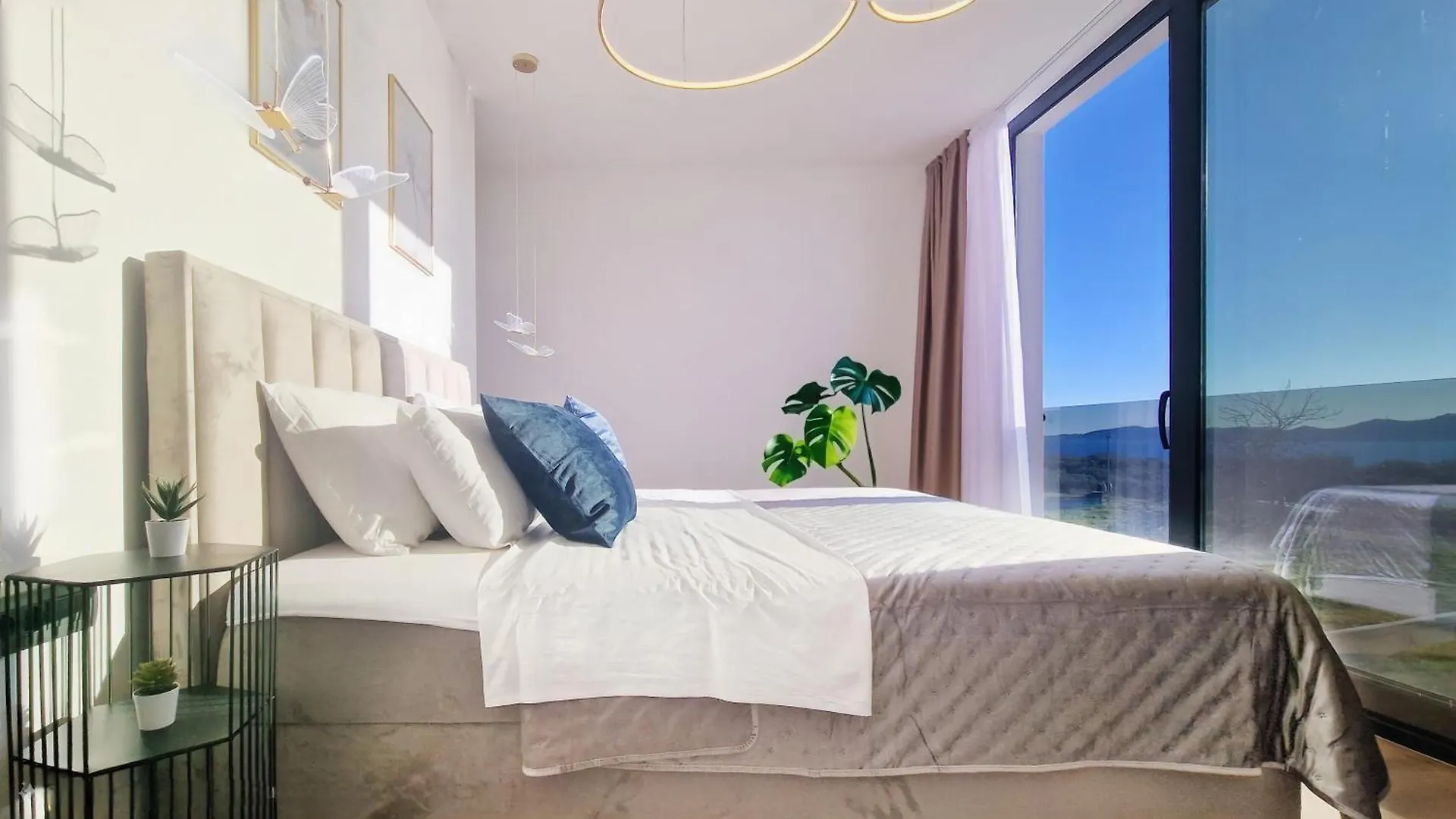 Luxury Villa 1 With Sea View, Sauna And Jacuzzi Kožino