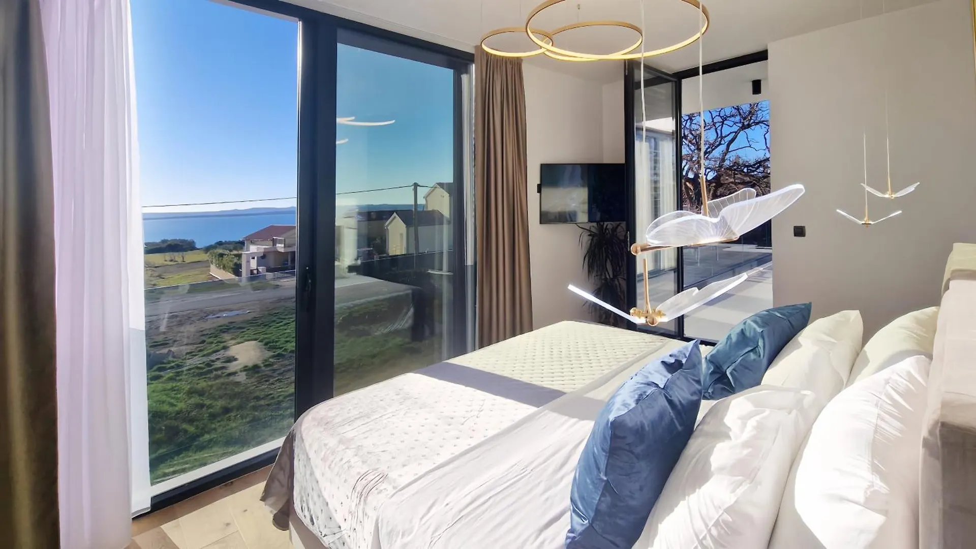 Luxury Villa 1 With Sea View, Sauna And Jacuzzi Kožino