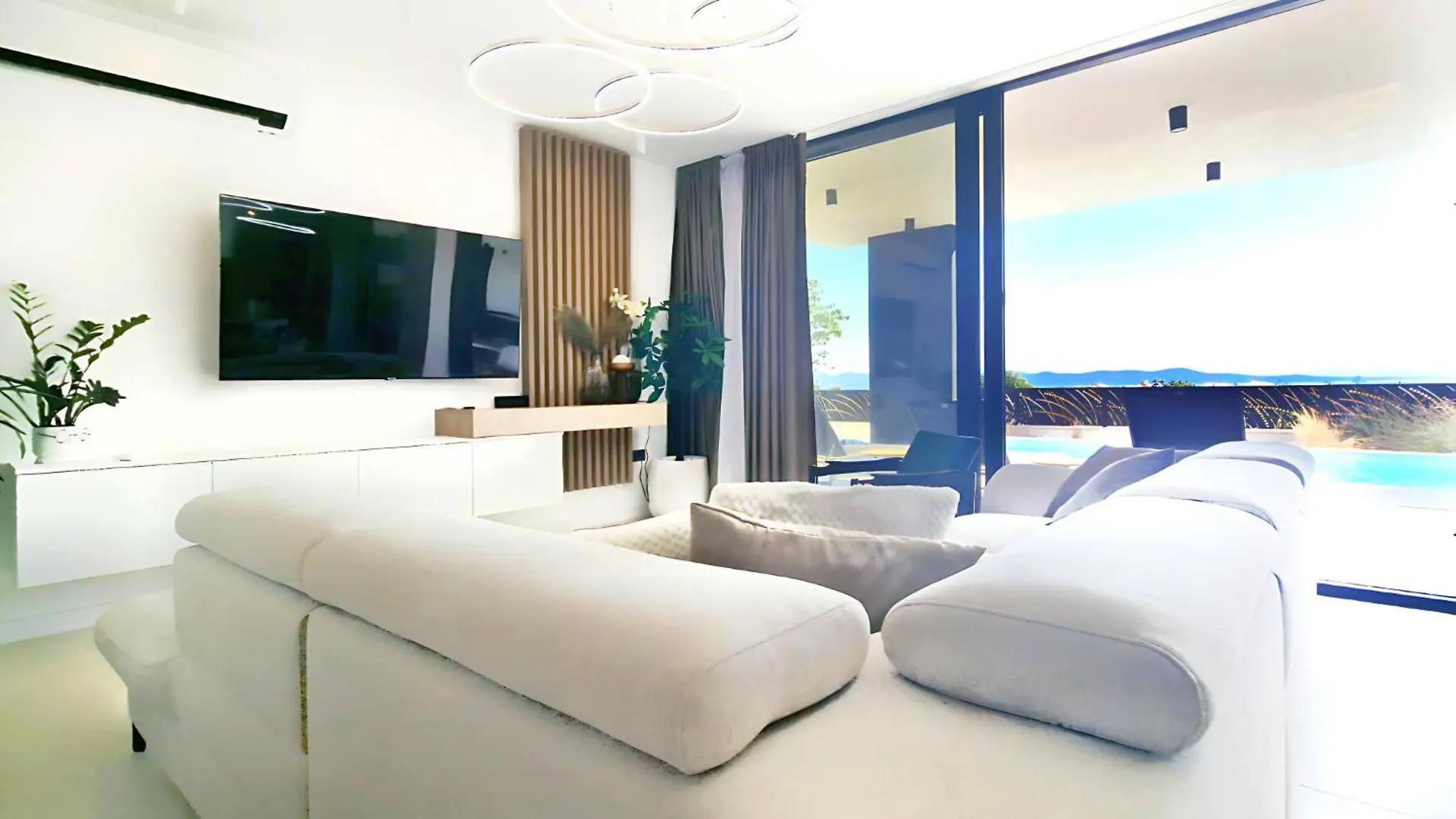 Luxury Villa 1 With Sea View, Sauna And Jacuzzi Kožino 0*,