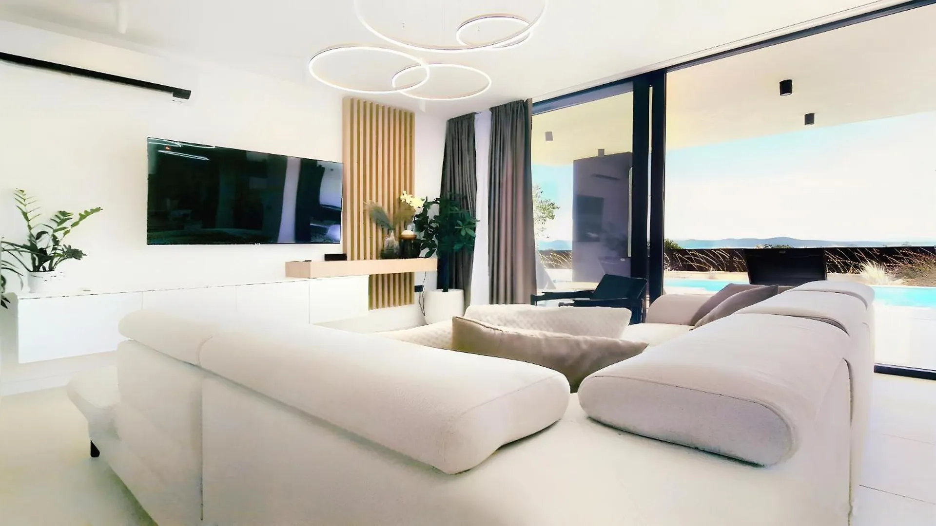 Luxury Villa 1 With Sea View, Sauna And Jacuzzi Kožino